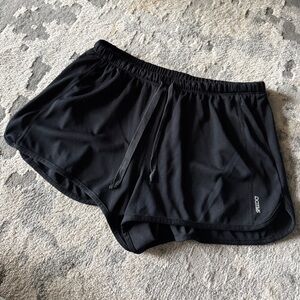 Speedo Black Athletic Shorts (Size M)